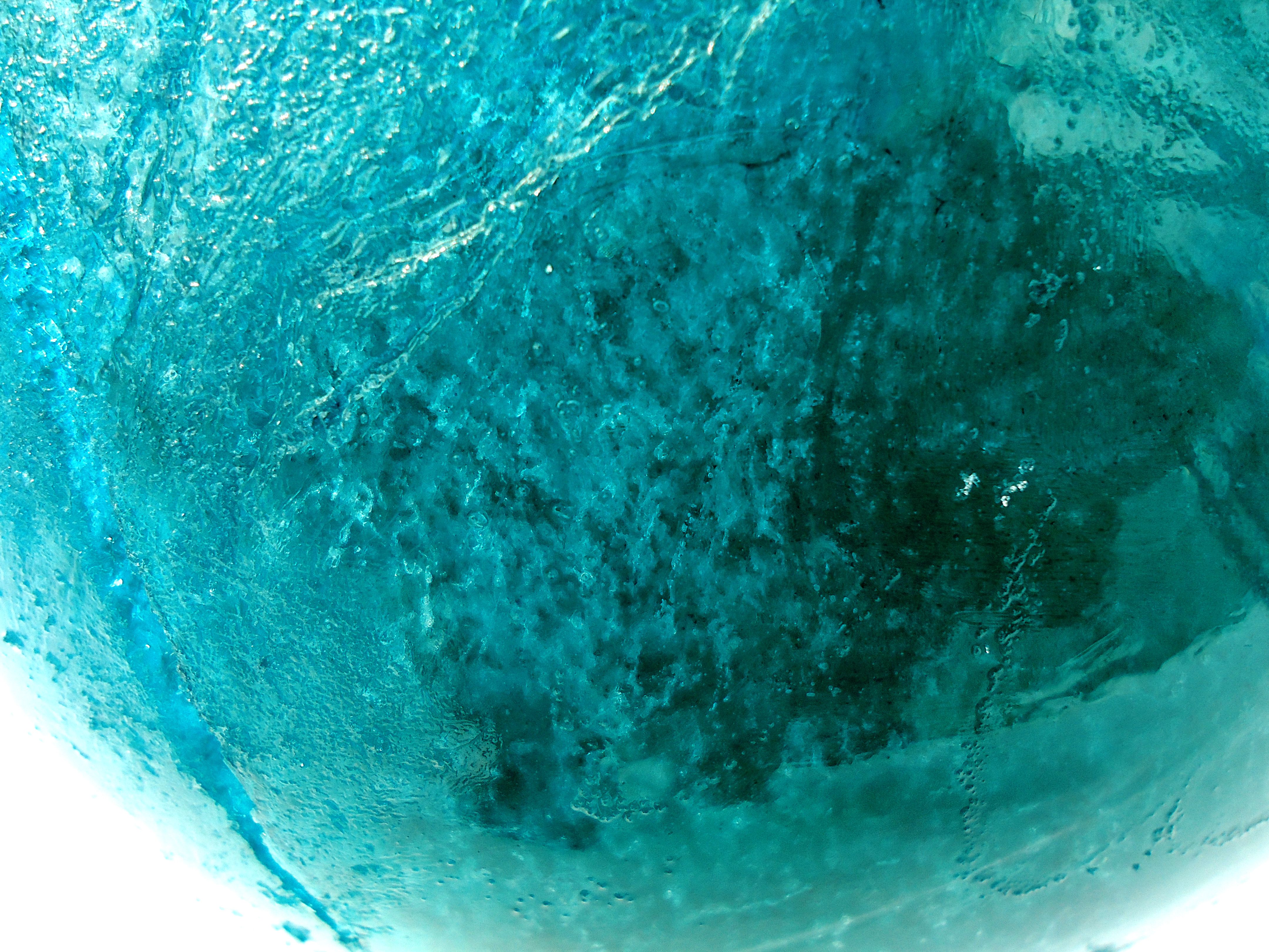 Blue and Bluish Green Ice Ball 2013